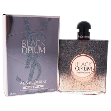 Black Opium Floral Shock for Women by Yves Saint Laurent Eau de Parfum 3 oz-WOMEN-Perfume Plus Outlet