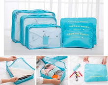 Load image into Gallery viewer, Travel Laundry Organizer Bag Set of 6 pcs (Blue)-BODY CARE-Perfume Plus Outlet
