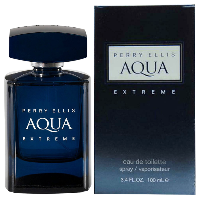 Aqua Extreme For Men By Perry Ellis Eau de Toilette Spray 3.4 oz