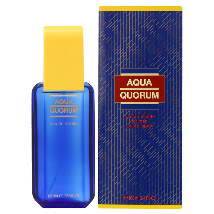 Aqua Quorum For Men By Puig Eau De Toilette Spray 3.4 oz