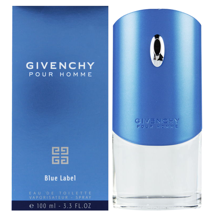 Blue Label For Men By Givenchy Eau De Toilette Spray 3.4 oz