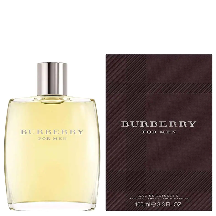 Burberry For Men By Burberry Eau De Toilette Spray 3.4 oz