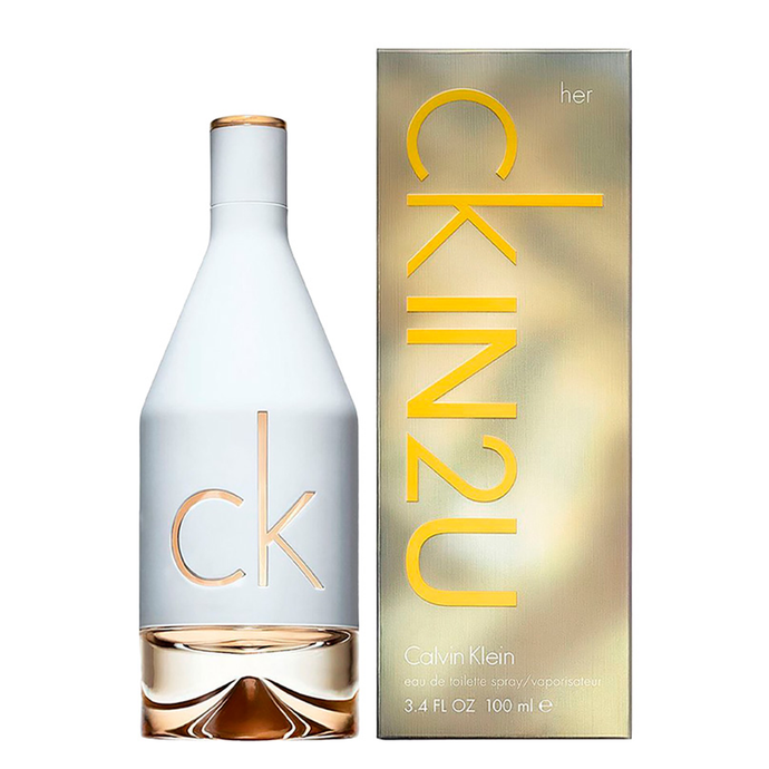 CK IN2U For Women By Calvin Klein Eau De Toilette Spray 3.4 oz