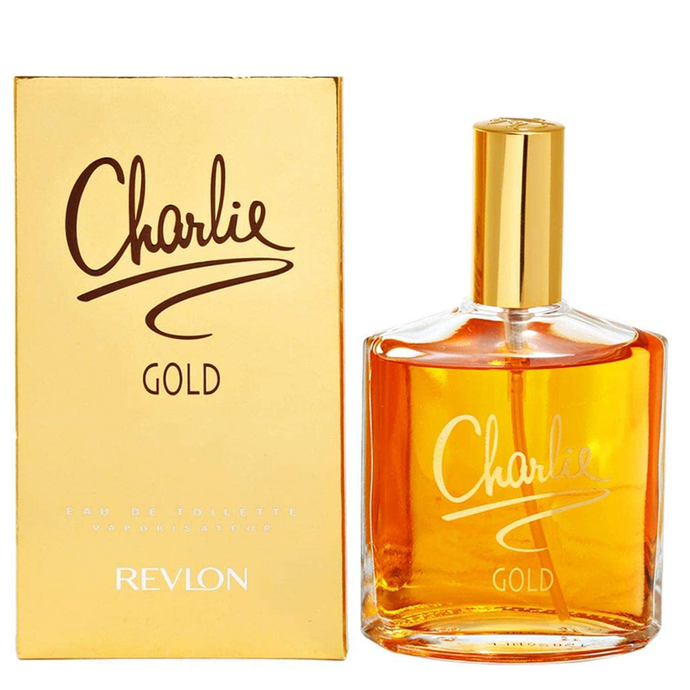 Charlie Gold For Women By Revlon Eau De Toilette Spray 3.4 oz