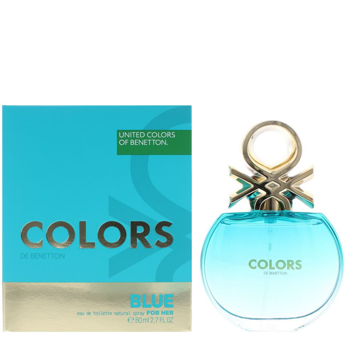 Colors Blue For Women By Benetton Eau de Toilette Spray 2.7 oz