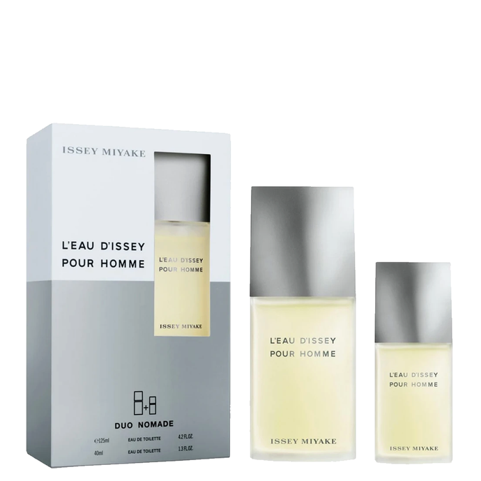 L'eau D'issey For Men By Issey Miyake Eau de Toilette Spray 4.2 oz Gift Set 2pcs