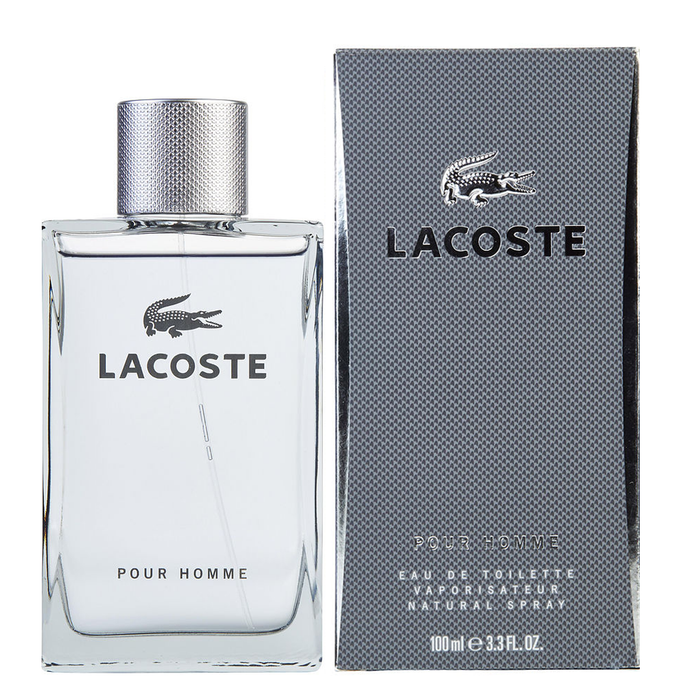 Lacoste Pour Homme Men by Lacoste Eau de Toilette Spray 3.3 oz