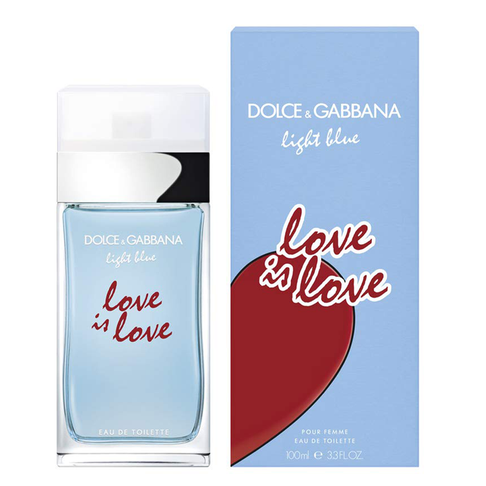 Light Blue Love is Love For Women by Dolce & Gabanna Eau de Toilette Spray 3.3 oz