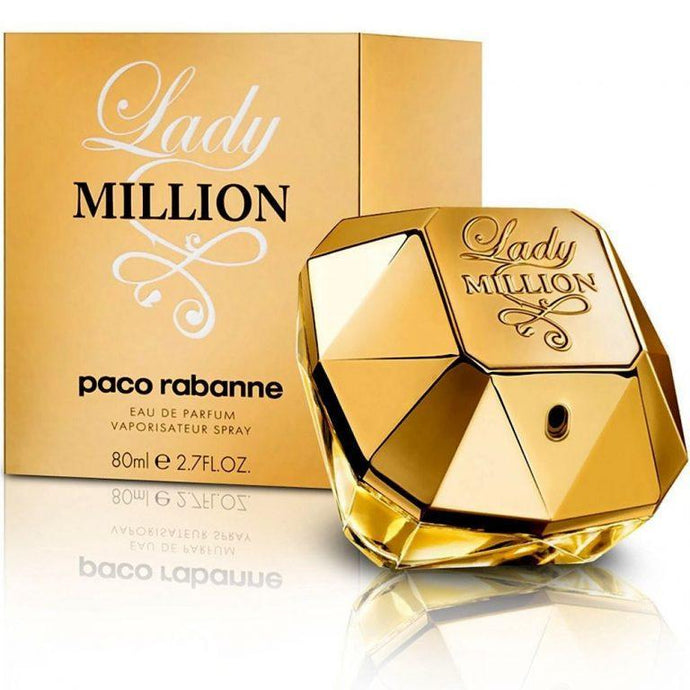 Lady Million For Women By Paco Rabanne Eau De Parfum Spray 2.8 oz-WOMEN-Perfume Plus Outlet