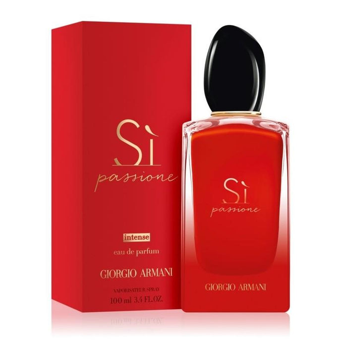 Si Passione Intense For Women By Giorgio Armani Eau de Parfum Spray 3.4 oz